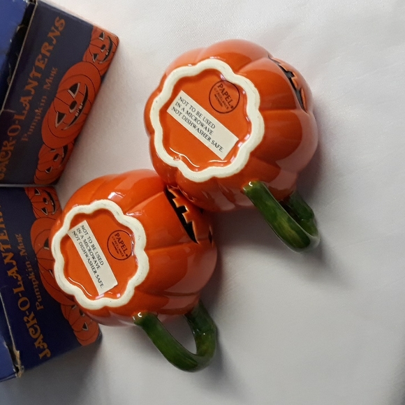 Nwt vintage jack-o'-lanterns pumpkin in mug - Picture 2 of 9